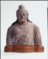 Buddha, 100-200 (skifer)